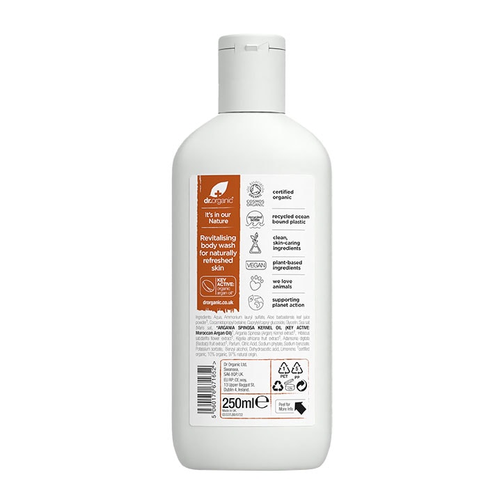 Dr Organic Moroccan Argan Oil Body Wash 250ml
